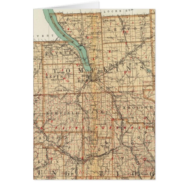 Schuyler, Tompkins, Cortland, Chemung (Devant)