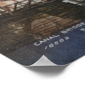 Schuylkill Canal Bridge Spring City PA Poster (Hoek)