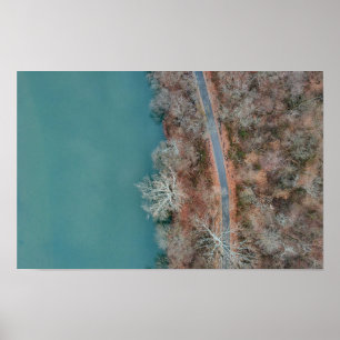 Schuylkill River Trail Herfst Poster