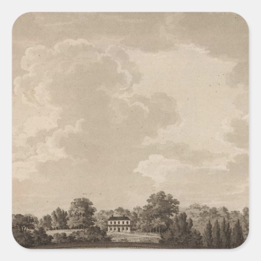 Schuylkill Vierkante Sticker (Voorkant)
