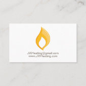 Schvlam voor reparatie van verwarmingsketels visitekaartje (Achterkant)