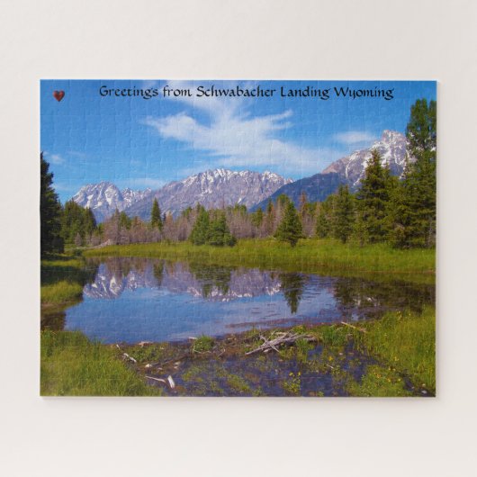 Schwabacher Landing Wyoming Jigsaw Puzzle (Horizontal)