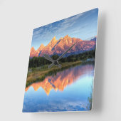 Schwabacher's Landing Vierkante Klok (Hoek)