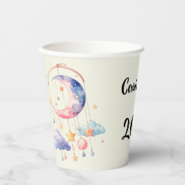 Schwangerschaft baby wolken mobile Pappbecher Papieren Bekers