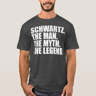 SchwartzSchwartz Achternaam Schwartz T-shirt