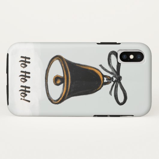 Schwarz weiß Glocke Case-Mate iPhone Case (Achterkant (horizontaal))