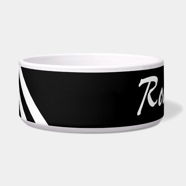 Schwarz - Weiß Voerbakje (Voorkant)