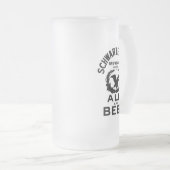 Schwarzenbach Brewing Co. Frosted Glass Mok (Voorkant rechts)