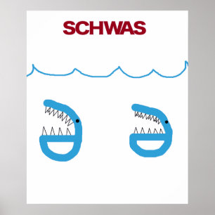 Schwas-poster Poster