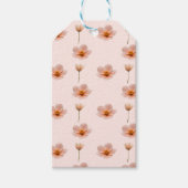 Schwebende Blumenmelodie Cadeaulabel (Voorkant)