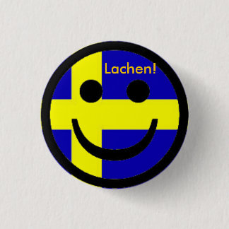 Schweden Button Lächeln