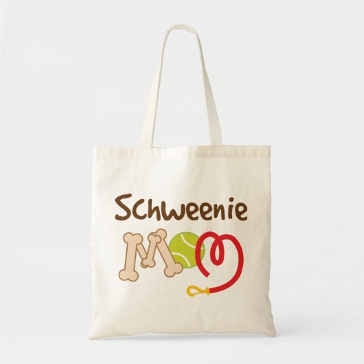 Schweenie Hondenras Ma Gift Tote Bag (Voorkant)