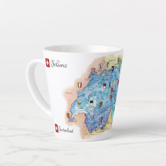 "Schweiz: 2021/heute - 26 Kantone  Latte Mok (Linkerhoek)