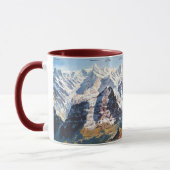 " Schweiz: 2021 - Jungfraujoch Panorama ... Tasse Mok (Links)