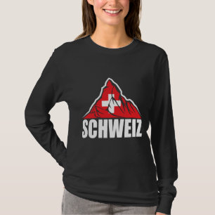 Schweiz Matterhorn Zwitserland T-shirt