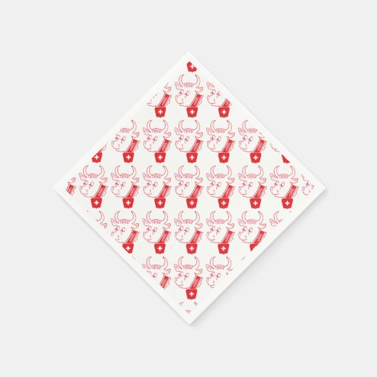 Schweiz - Suisse - Svizzera - Svizra Servietten Servetten (Hoek)