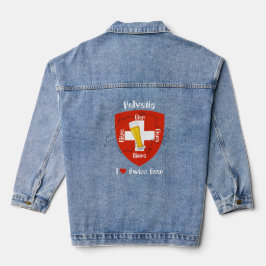Schweiz - Suisse - Svizzera - Svizra - Switzerland Denim Jacket