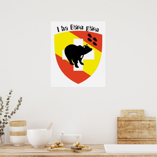 Schweiz, Suisse, Svizzera, Svizra, Switzerland, Poster (Keuken)