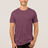 Schweiz - Suisse - Svizzera - Svizra - Switzerland Tri-Blend Shirt (Voorkant)