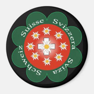 Schweiz Suisse Svizzera Svizra Zwitserland Magnet Magneet
