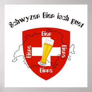 Schweiz, Suisse, Svizzera, Svizra, Zwitserland Poster