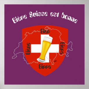 Schweiz, Suisse, Svizzera, Svizra, Zwitserland Poster