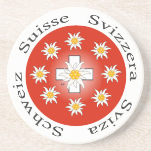Schweiz Suisse Svizzera Svizra Zwitserland Zandsteen Onderzetter