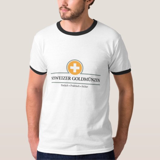 Schweizer Goldmünzen T-Shirt (Voorkant)