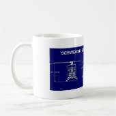 Schweizer Helikopter Koffiemok (Links)