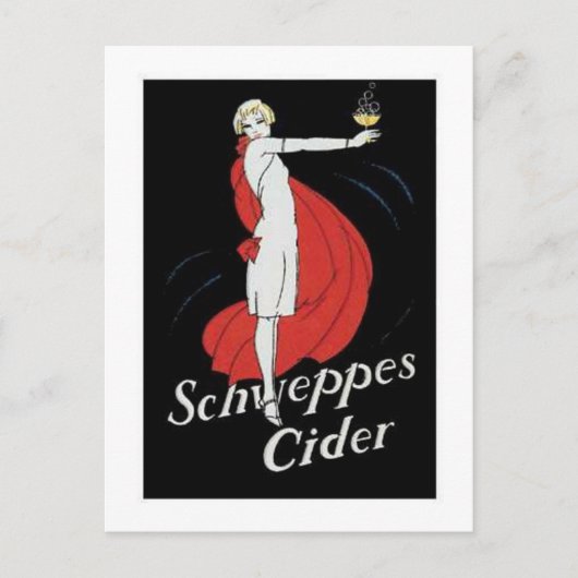 Schweppes Cider Briefkaart (Voorkant)