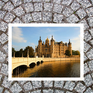 Schwerin Castle, Mecklenburg-Vorpommern, Duitsland Briefkaart