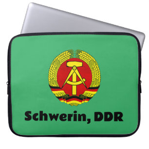 Schwerin, DDR, Schwerin, Duitsland, Oost-Duitse Os Laptop Sleeve