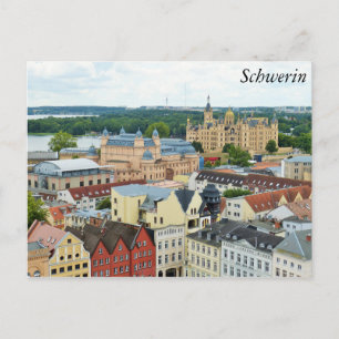 Schwerin, Duitsland Briefkaart