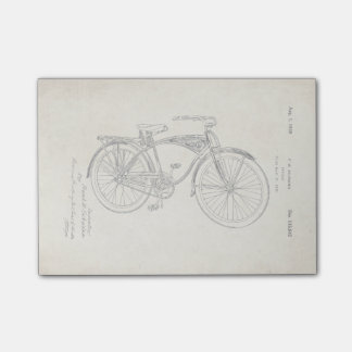 Schwinn Bicycle Patent Post-It Notes