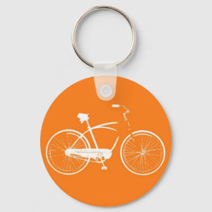 Schwinn in het Sinaasappel Sleutelhanger