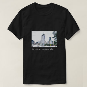 Schyline van de stad Brisbane Queensland T-shirt