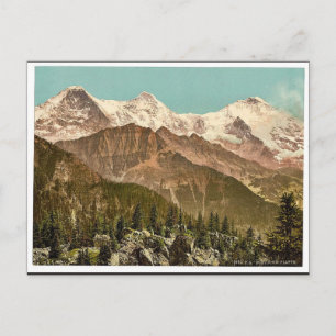 Schynige Platte, Eiger, Monch en Jungfrau, Bernes Briefkaart