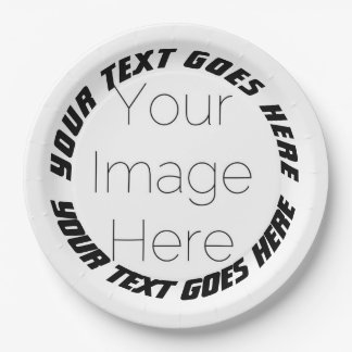 Sci-fi aangepaste foto gepersonaliseerd papier papieren bordje