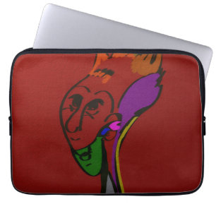 Sci-fi Alien Ouder Leider Laptop Hoes