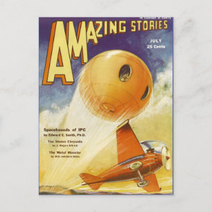  Sci Fi boekomslag, art. U.F.O. Briefkaart