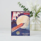 Sci Fi boekomslag Een andere dimensie Briefkaart (Staand voorkant)
