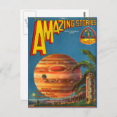  Sci Fi boekomslag Kunstruimte Briefkaart (Voorkant / Achterkant)