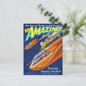  Sci Fi Briefkaart (Staand voorkant)