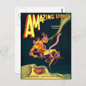  Sci Fi Briefkaart (Voorkant / Achterkant)