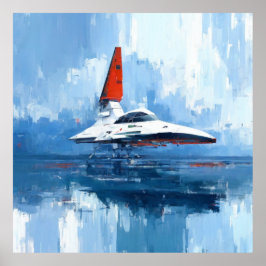 Sci-fi Collectie: John Berkey Poster