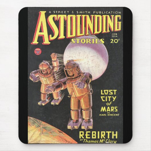  Sci Fi Comic Astounding Stories 1934 Muismat (Voorkant)