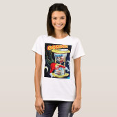 Sci-Fi Comic Book Hoesje T-shirt (Voorkant volledig)