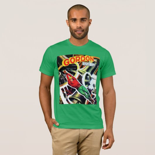  Sci-Fi Comic Book T-shirt (Voorkant volledig)