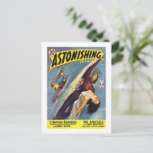  sci-Fi Comic - de Halfling Briefkaart (Staand voorkant)