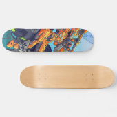 Sci-Fi Cyber Biker Trooper Skateboard (Horizontaal)